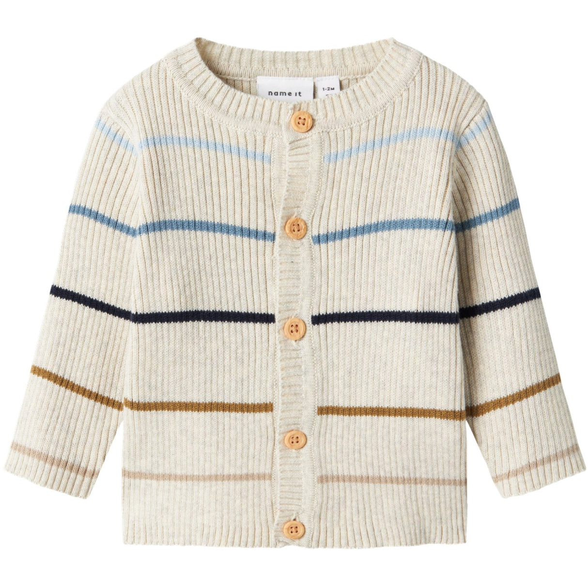 Name It Peyote Melange Demikkel Stickad Cardigan