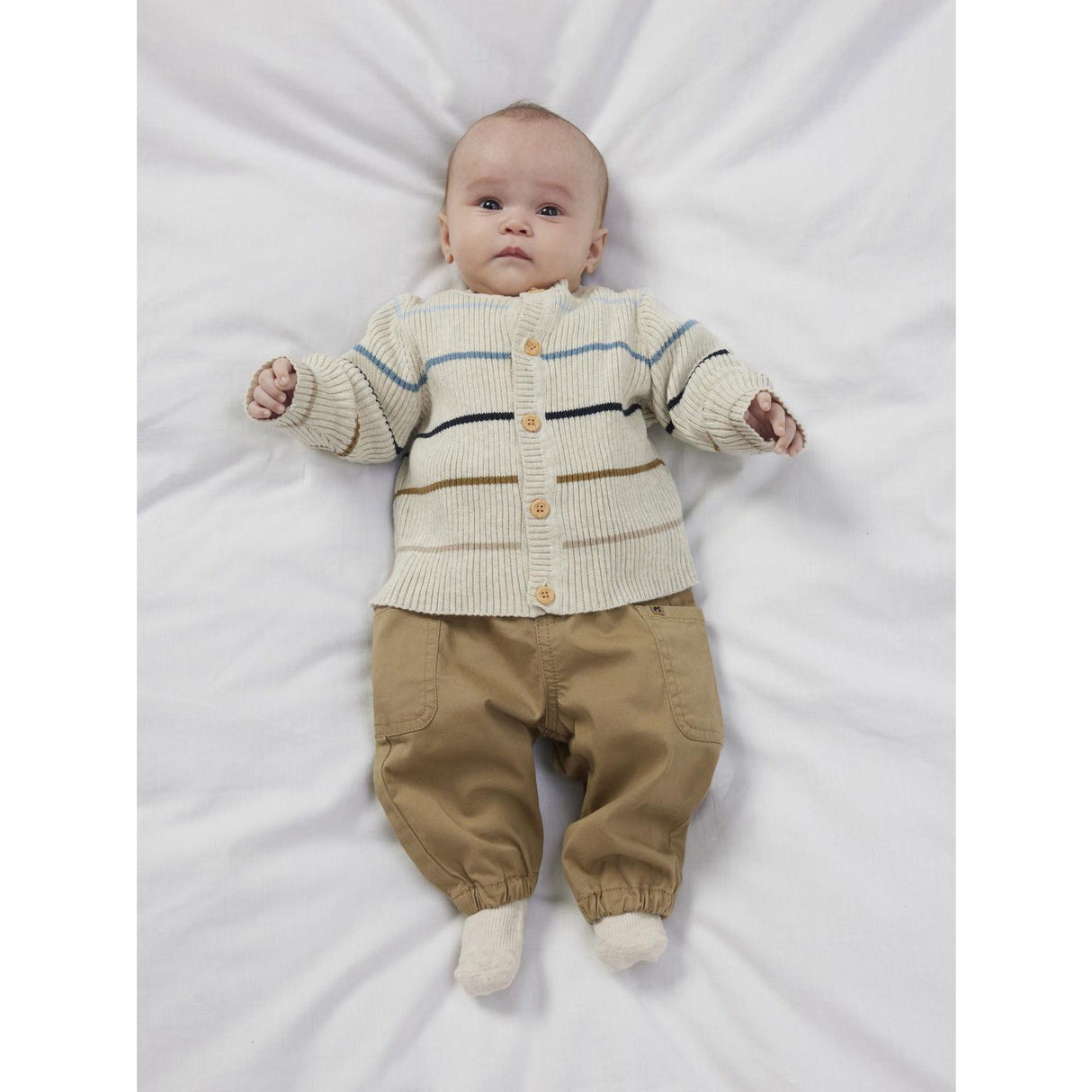 Name It Peyote Melange Demikkel Stickad Cardigan