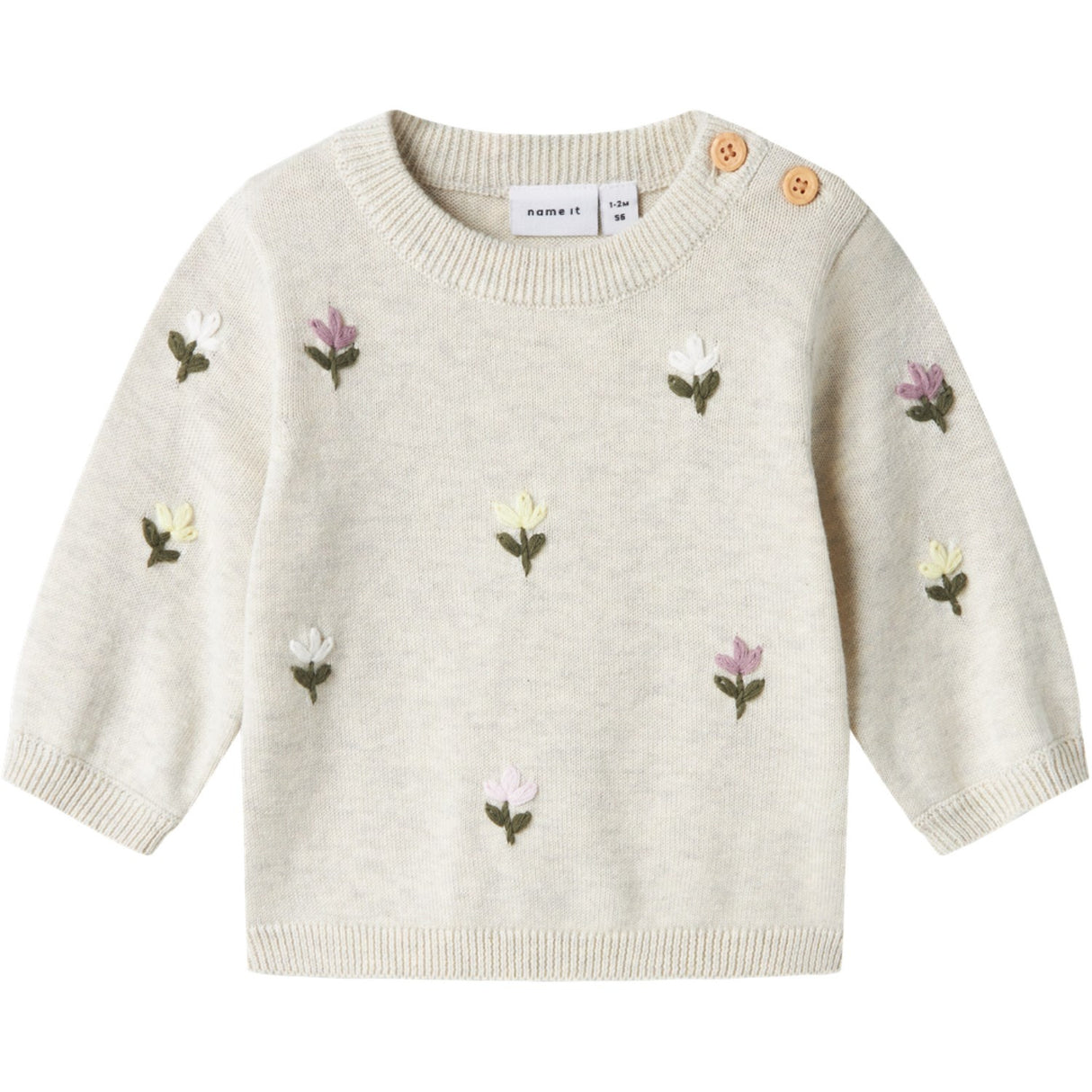 Name It Peyote Melange Faflow Stickad