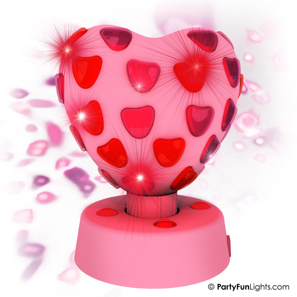 Party Funlight Heart Disco Lampa Ø:15,5cm