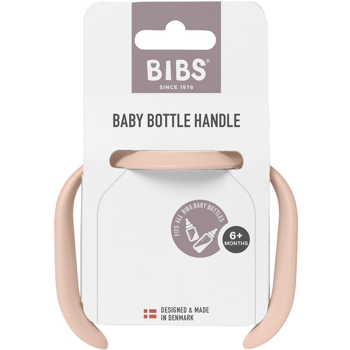 Bibs Blush Baby Flaska Handle