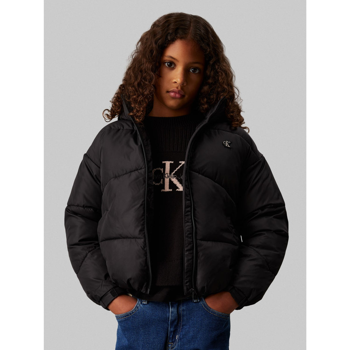 Calvin Klein Ck Short Puffer jakke Ck Black