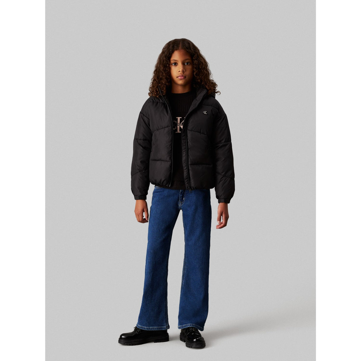 Calvin Klein Ck Short Puffer jakke Ck Black