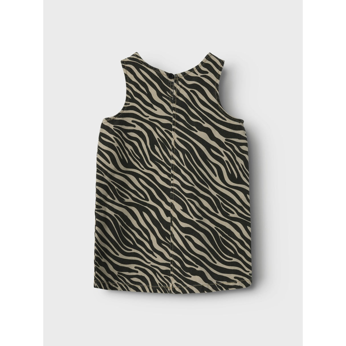 Name It Cement Black Zebra Zebra Twill Spencer Klänning