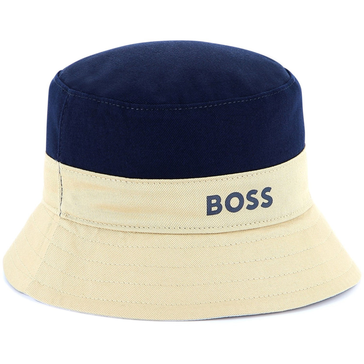 Hugo Boss White Vändbar Bobbare Hatt