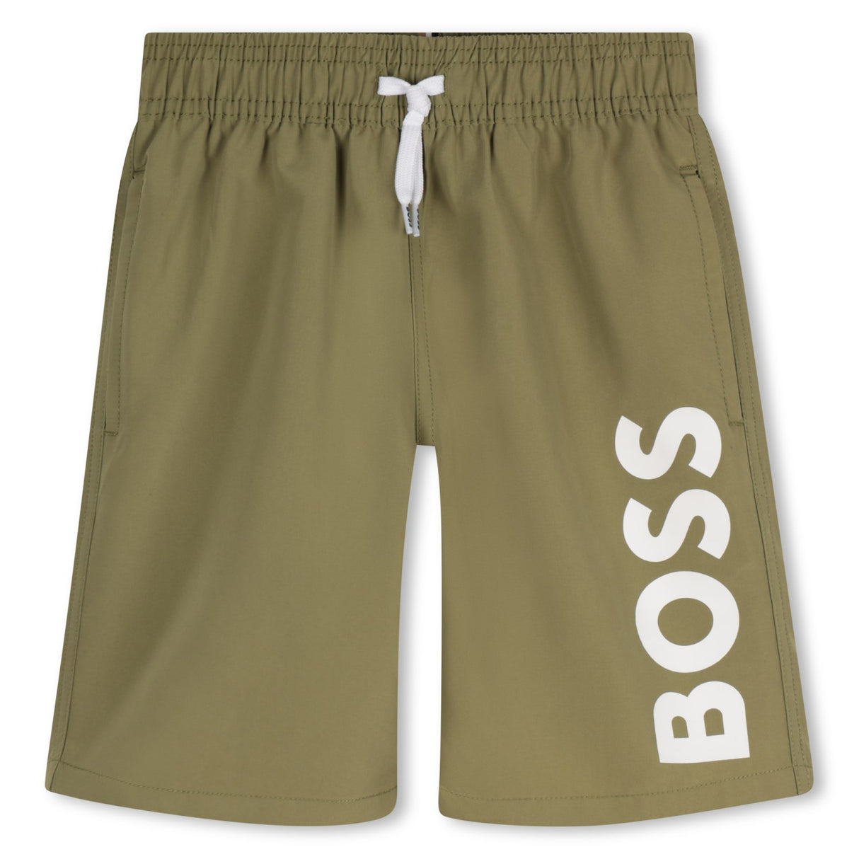 Hugo Boss Dark Green Badeshorts
