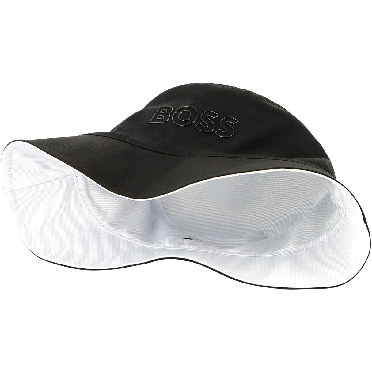 Hugo Boss White Vändbar Bobbare Hatt