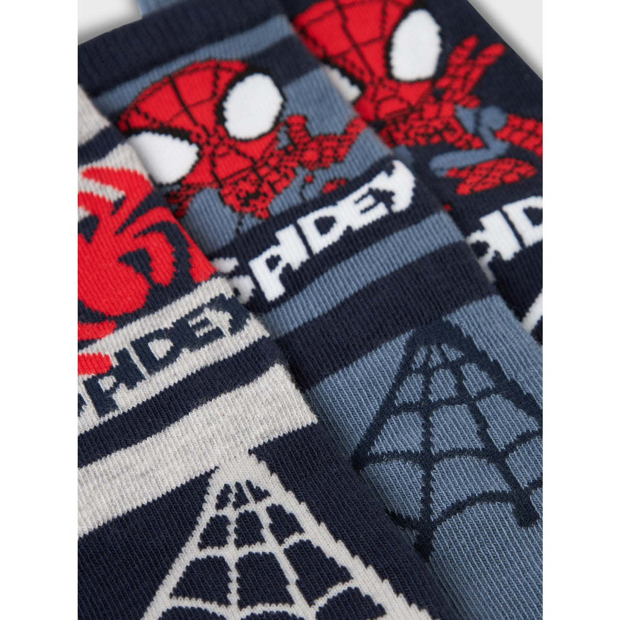 Name It Navy Blazer Manning Spidey 3-Pack Strumpor