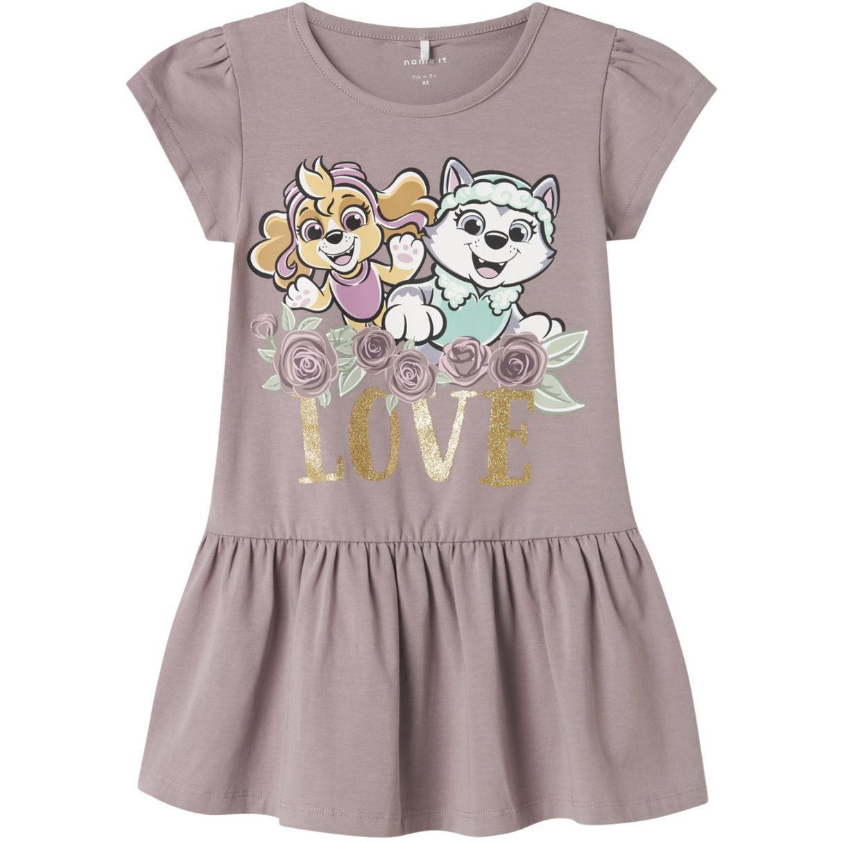 Name It Purple Dove Mema Paw Patrol Klänning