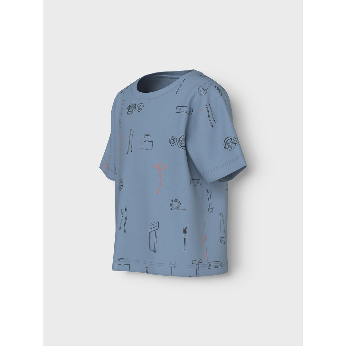 Name It Faded Denim Huxi Regular T-Shirt