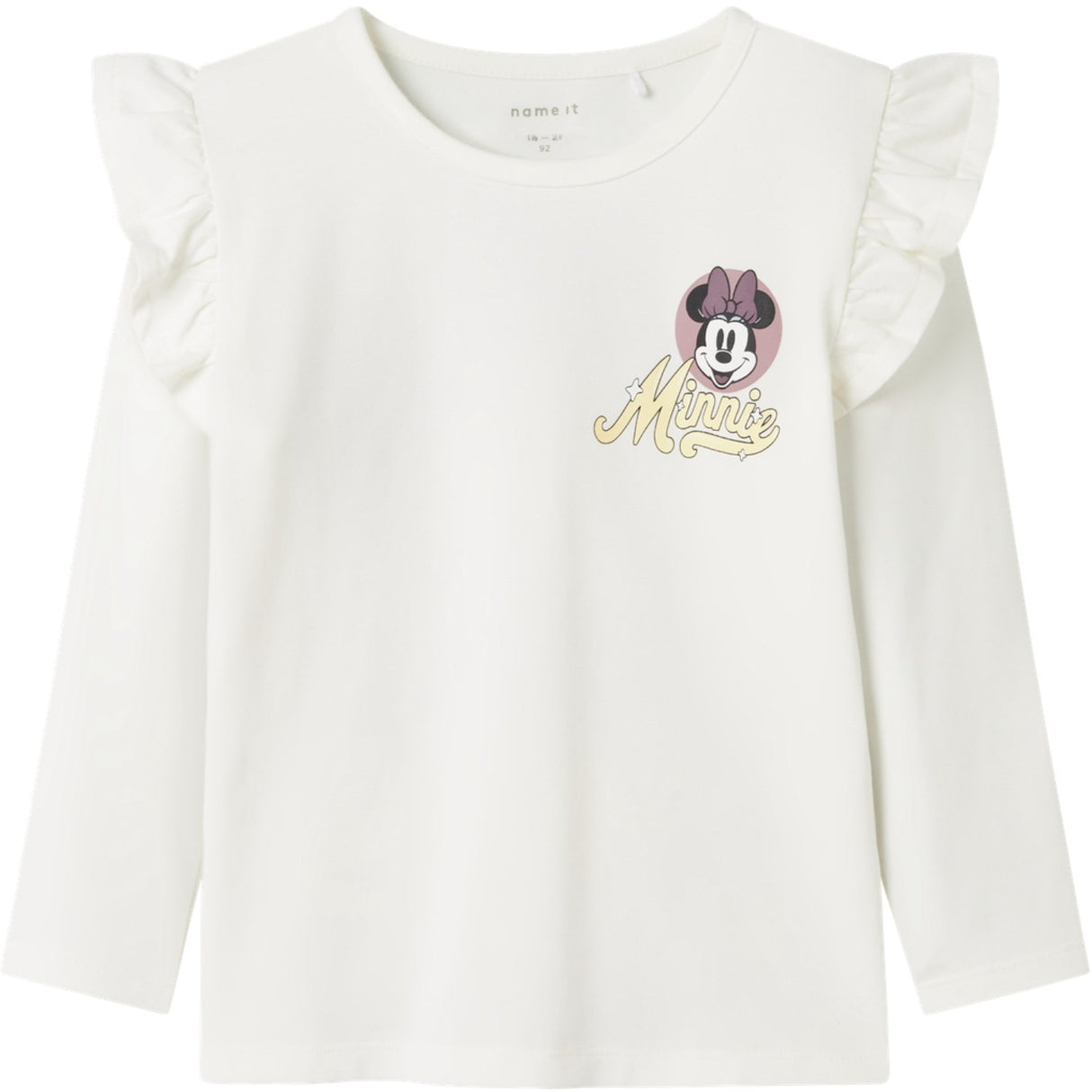 Name It Cloud Dancer Desire Minnie Mouse Blus