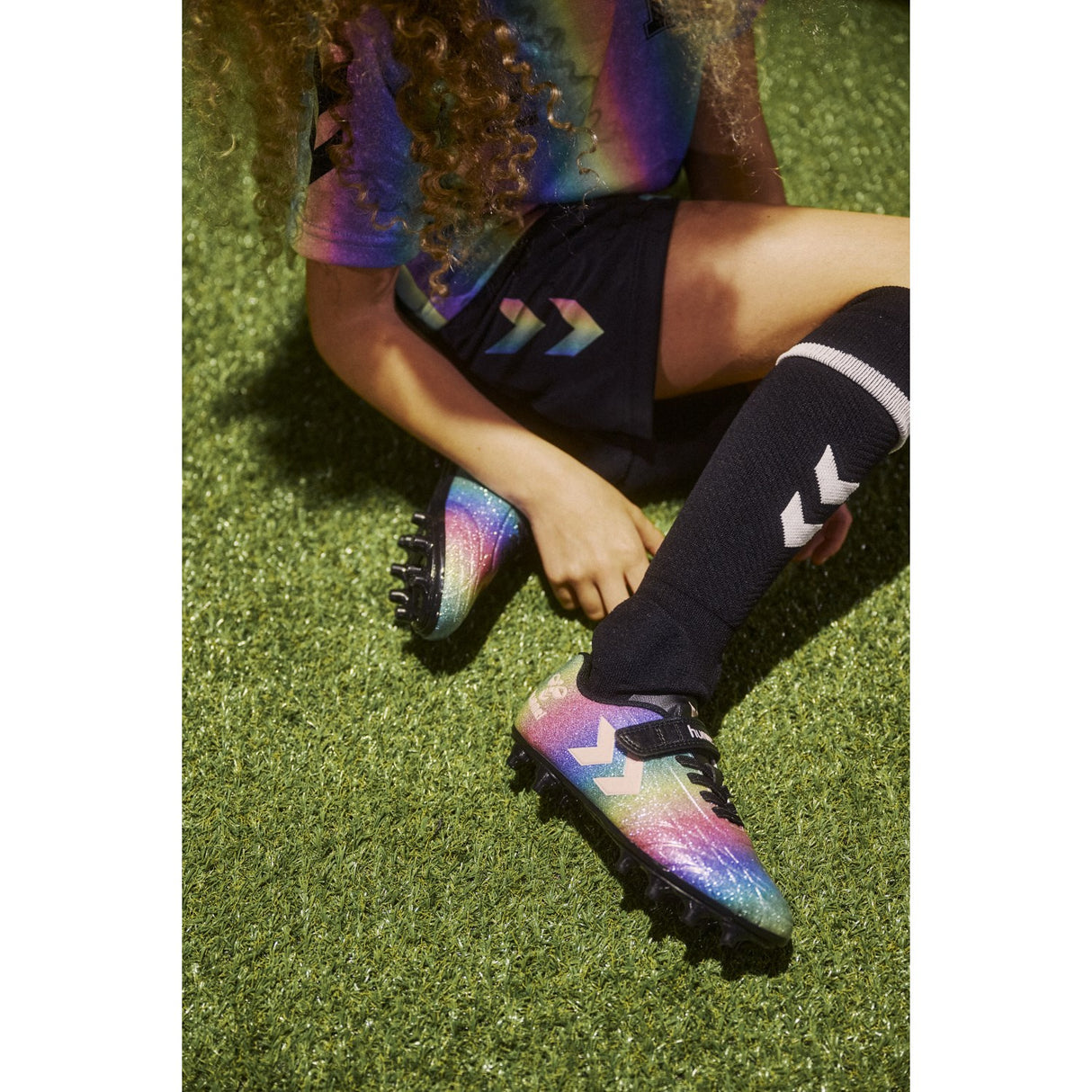 Hummel Pink-A-Boo Topp Star F.G. Jr Football Stövlar