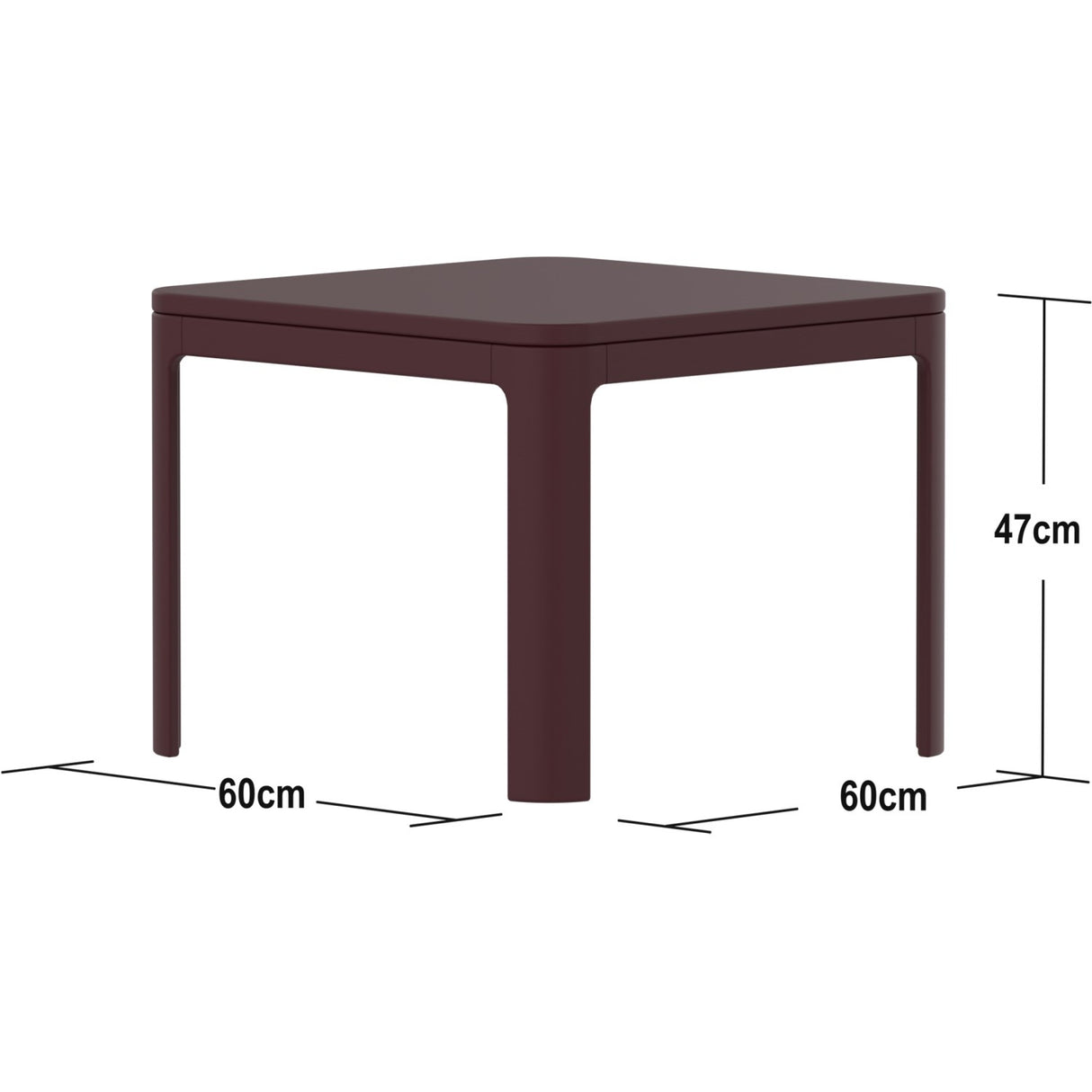 FLEXA Pomegranate Nova Lille Bord