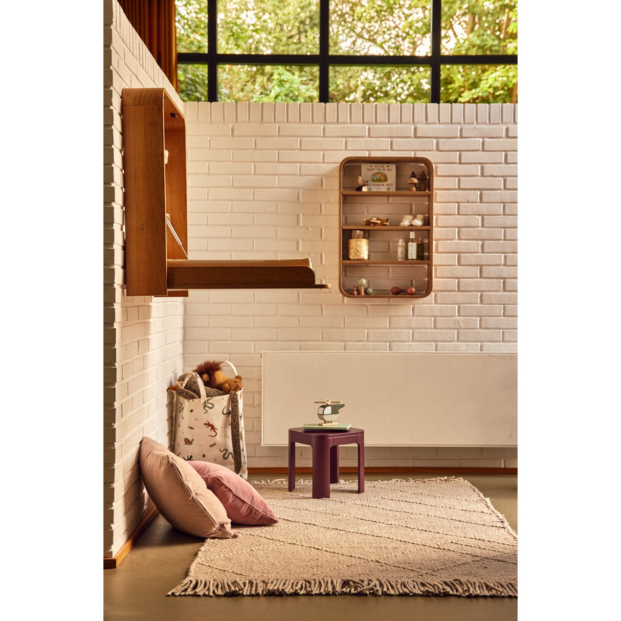 FLEXA Oak Væghængt Hylla