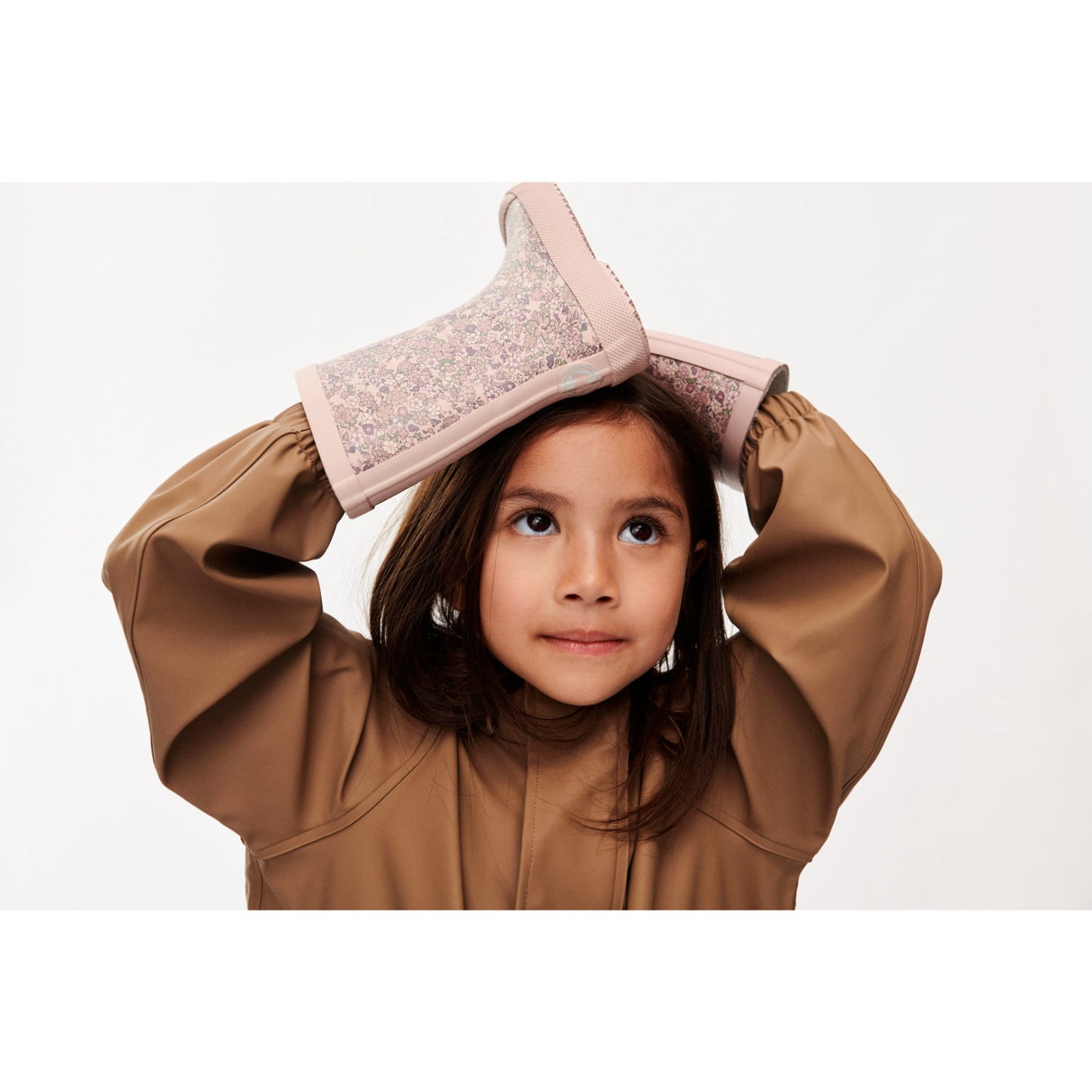 Wheat Powder Flower Meadow Rubber Stövlar Muddy