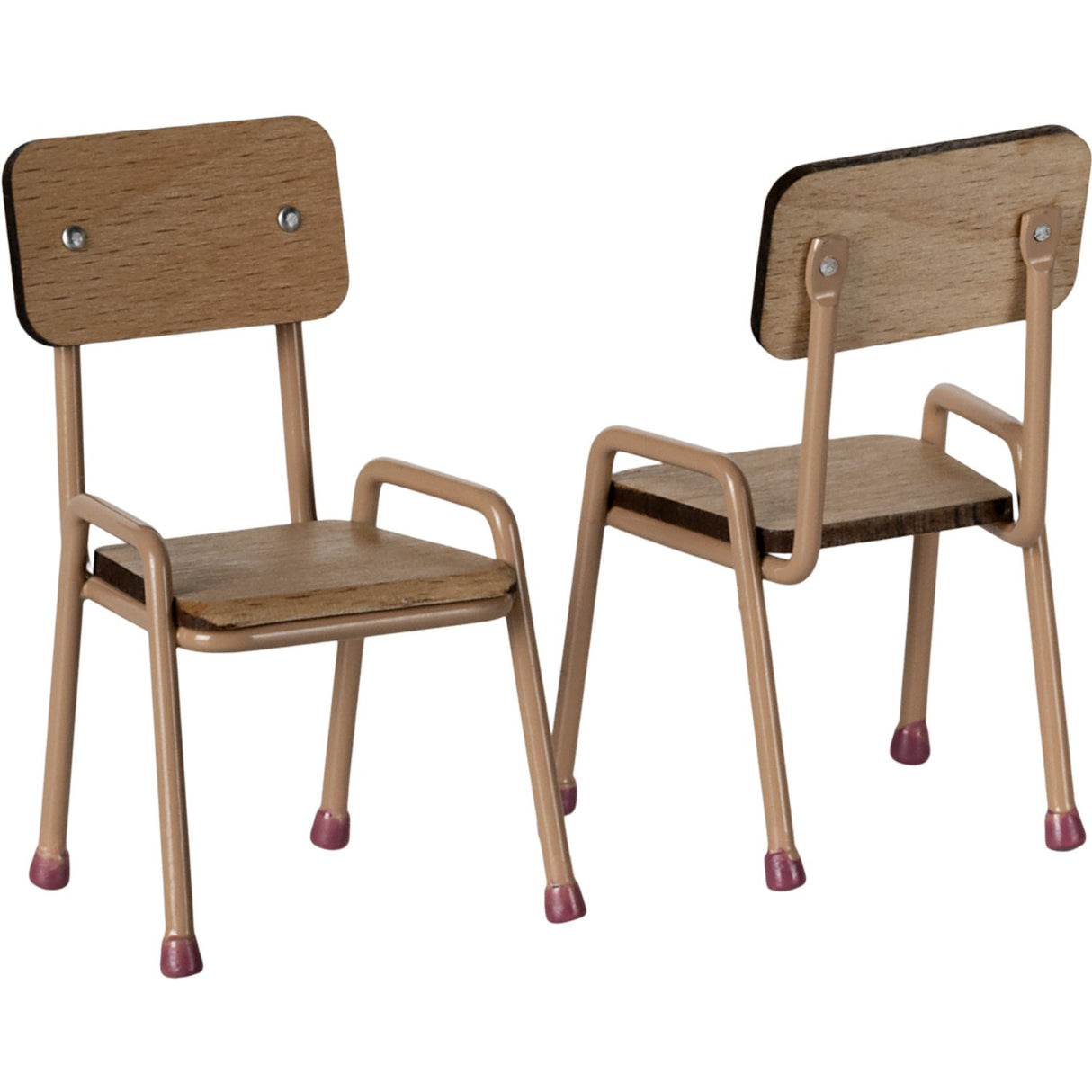 Maileg Table Och Stol Set, Mouse - Dark Powder