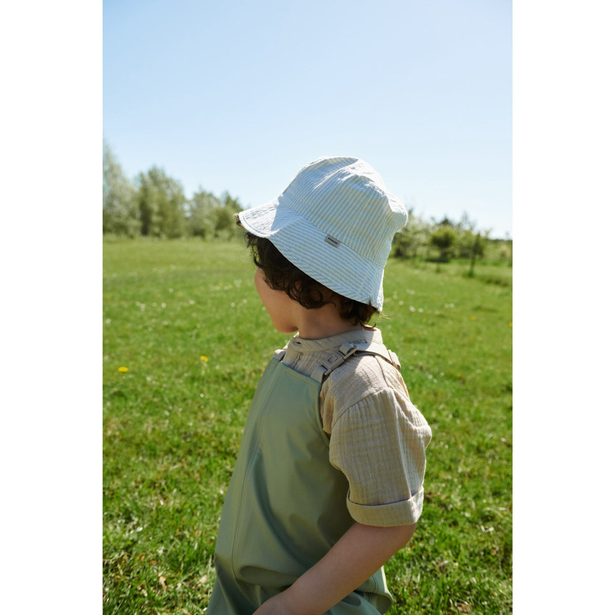 Wheat Green Tea Regnkläder Charlo Overall