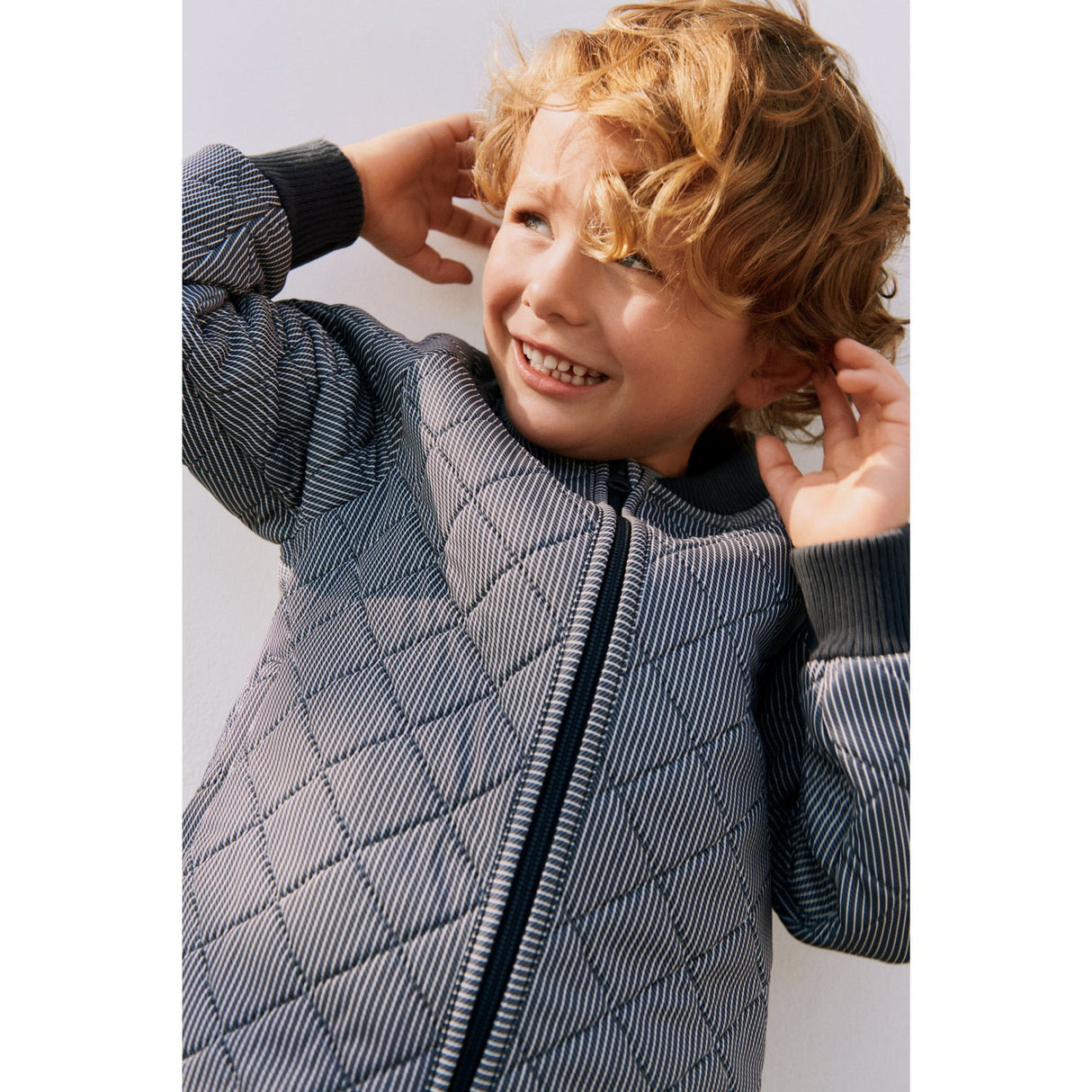 Wheat Ink Stripe Thermo Jacka Sylvester