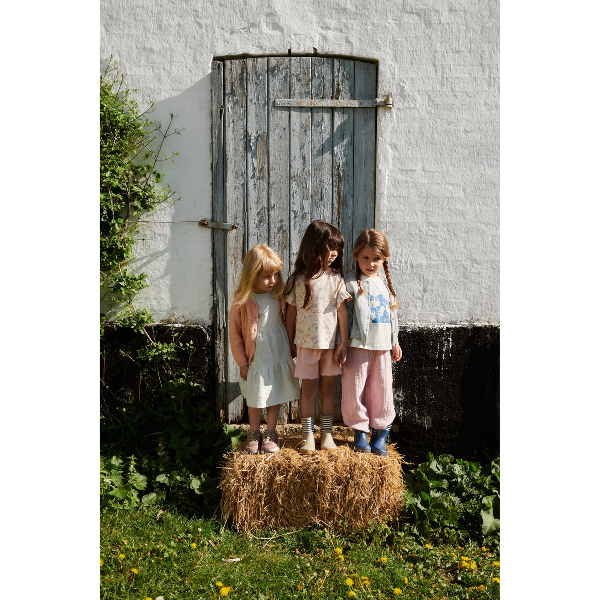 Wheat Bright Flowers T-Skjorta S/S Ally