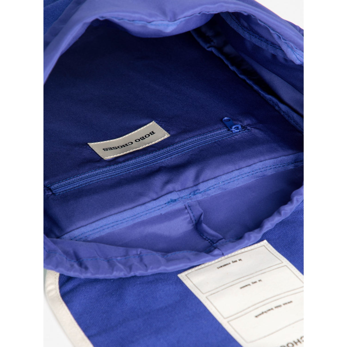 Bobo Choses Blue Smiling Label Ryggsäck