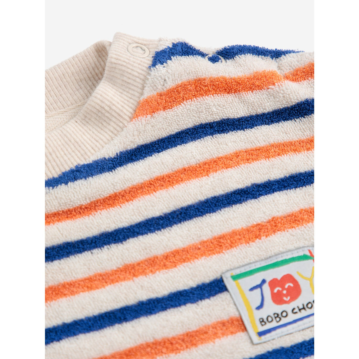 Bobo Choses Multicolor Striped Terry Cloth Sweatshirt