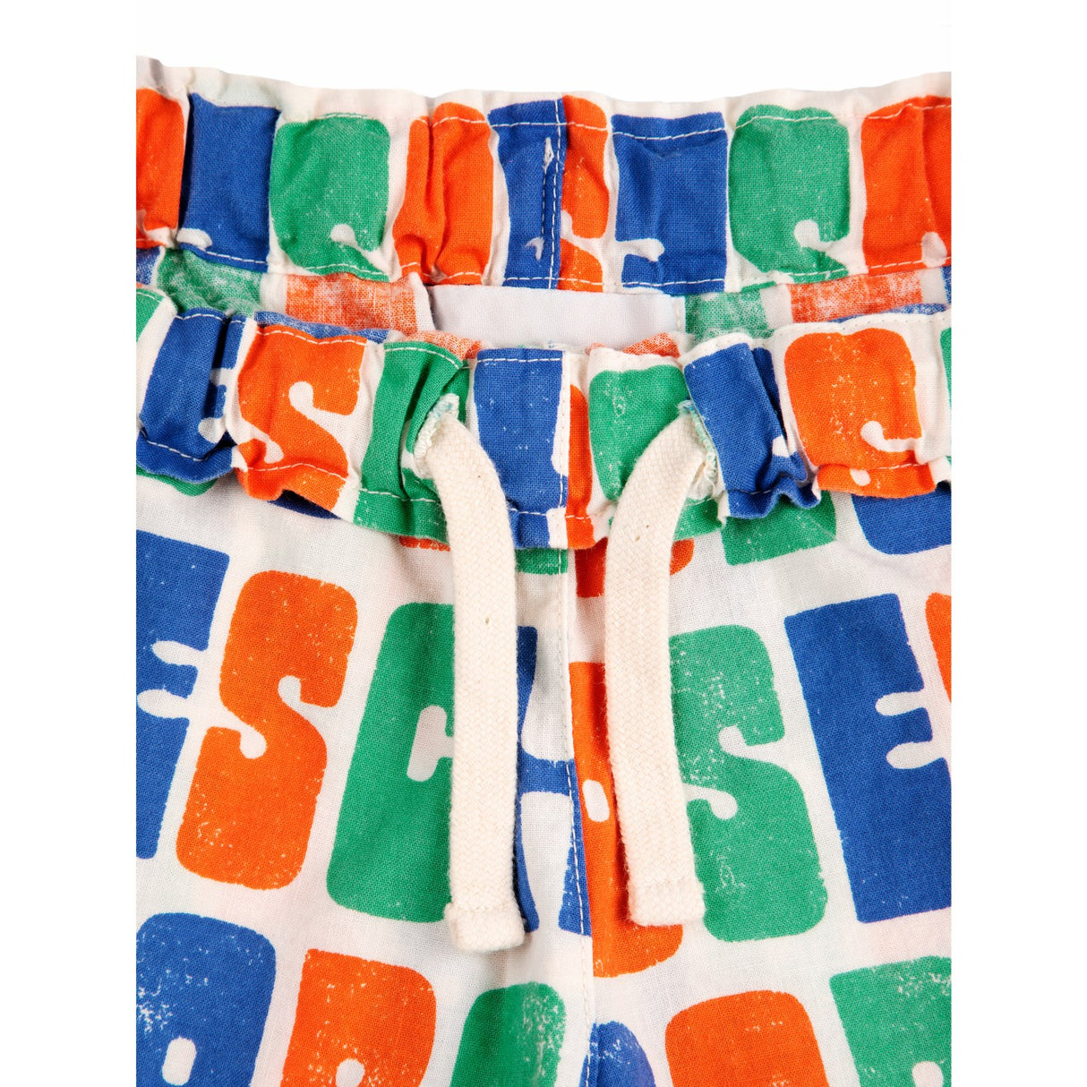Bobo Choses Offwhite Multicolor Bobo Choses Woven Shorts