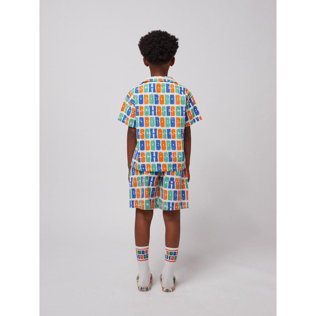 Bobo Choses Offwhite Multicolor Bobo Choses Woven Shorts