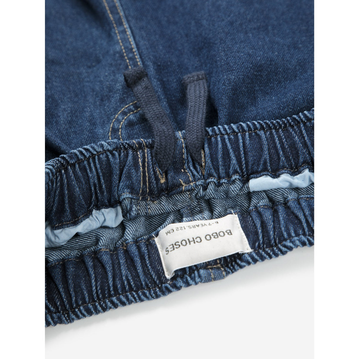 Bobo Choses Blue Wavy Bobo Choses Mid Denim Byxor