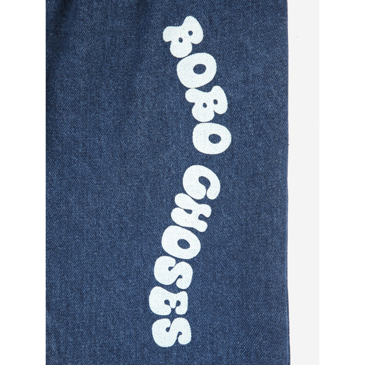 Bobo Choses Blue Wavy Bobo Choses Mid Denim Byxor