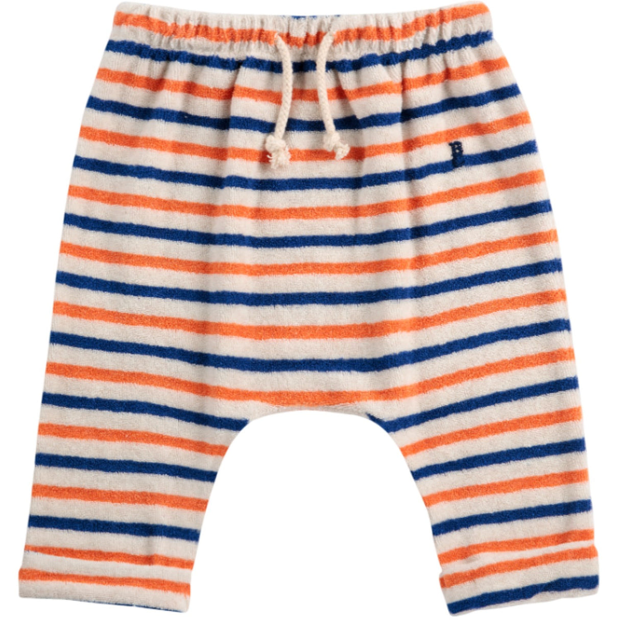 Bobo Choses Multicolor Striped Terry Cloth Harem Byxor