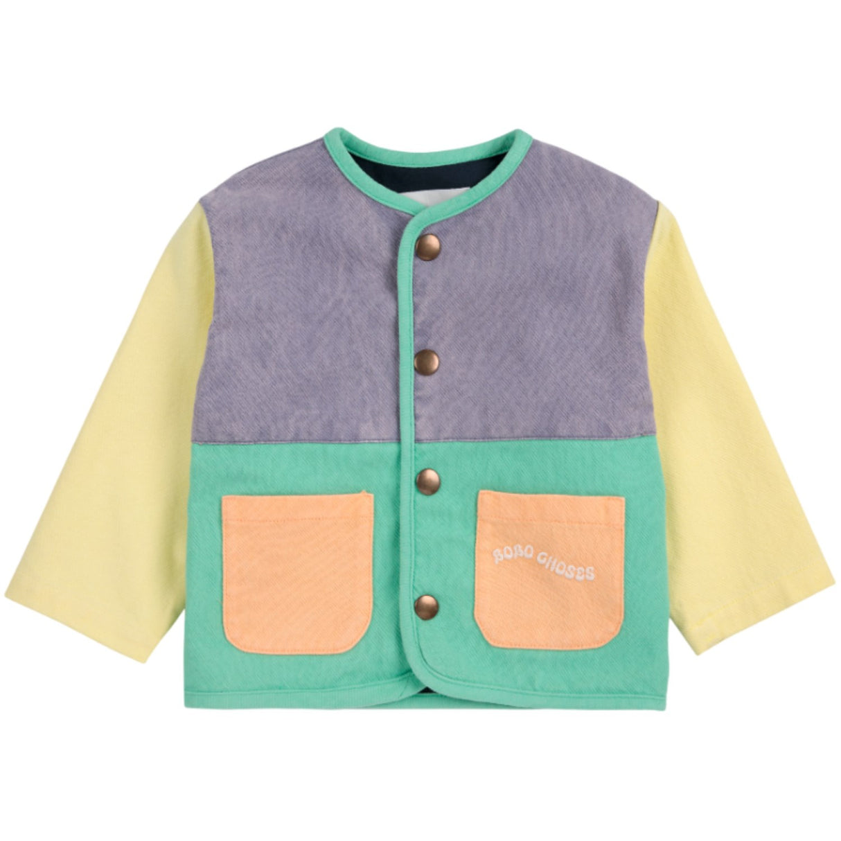 Bobo Choses Multicolor Färg Block Woven Jacka