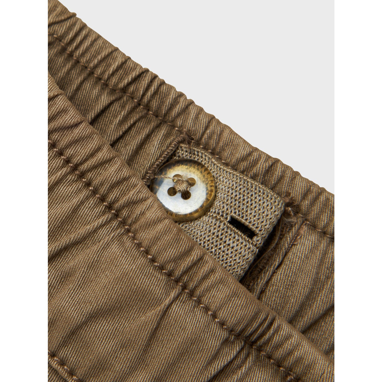 Name It Walnut Ryan Jogger Twill Byxor