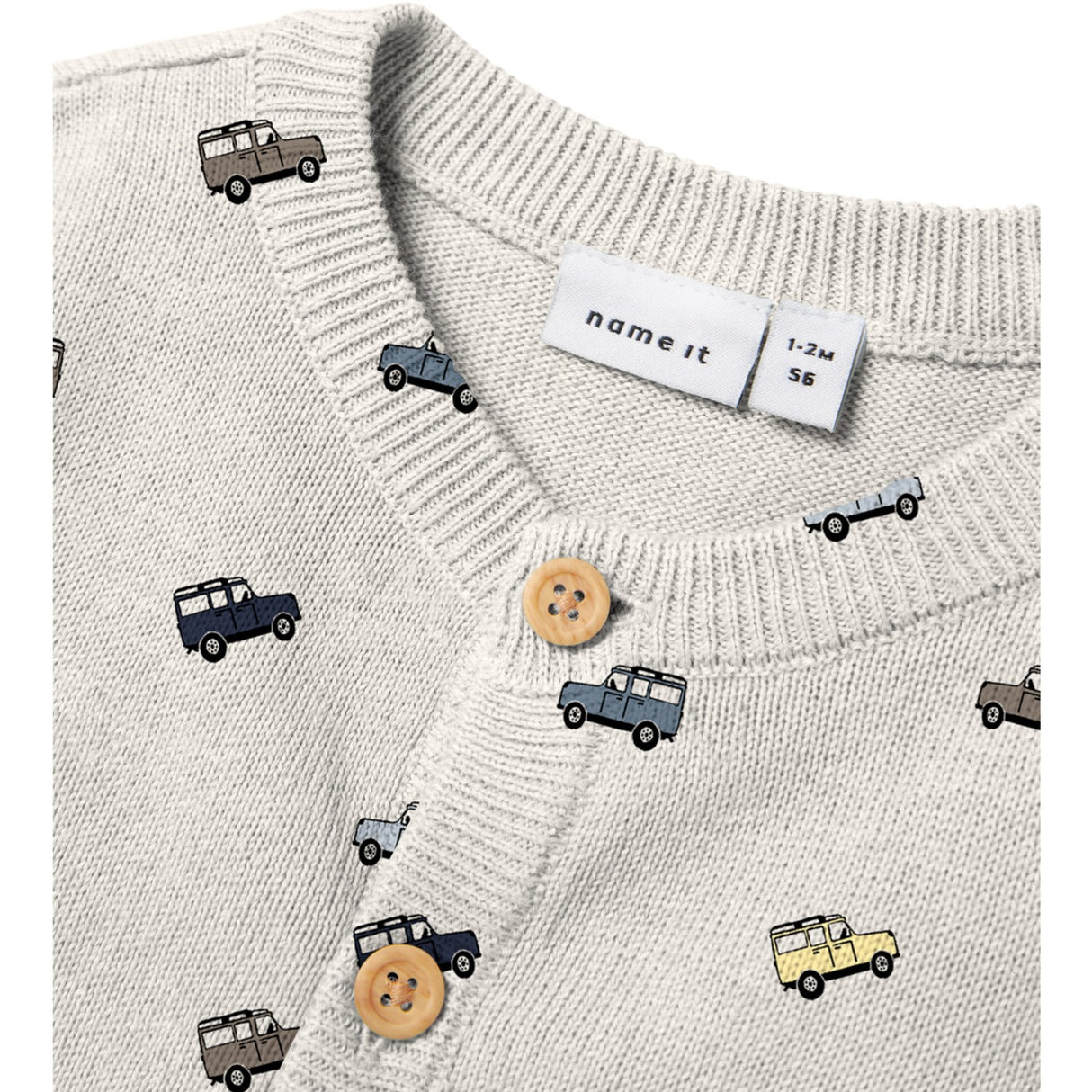 Name It Peyote Melange Hurry Stickad Cardigan