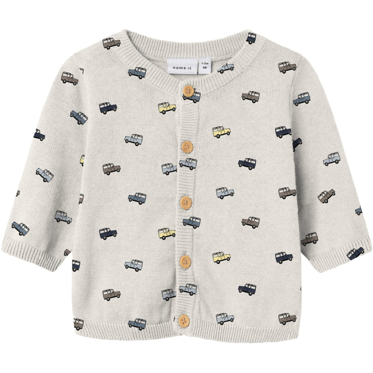 Name It Peyote Melange Hurry Stickad Cardigan