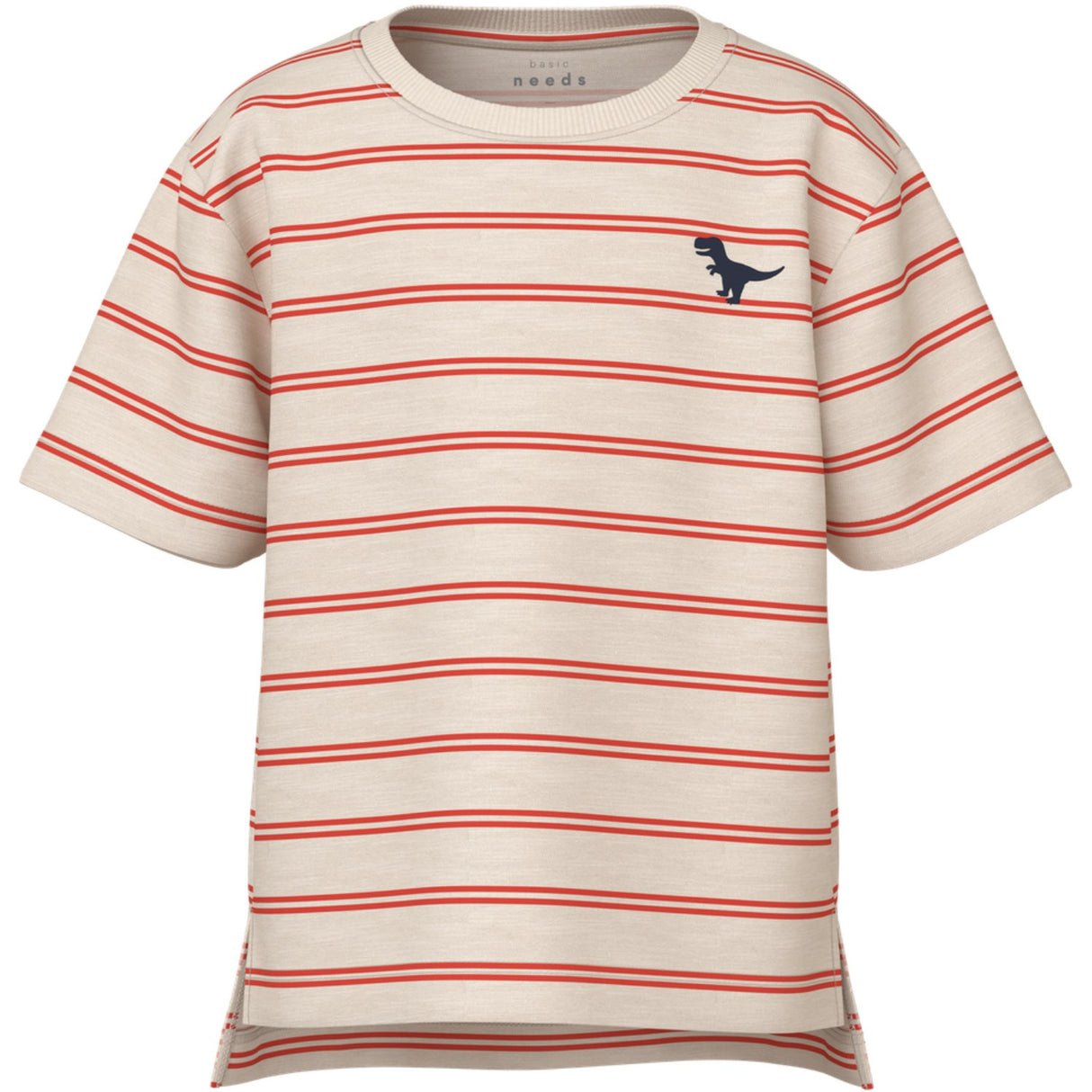 Name It Whitecap Gray Paprika Voby Regular T-Shirt