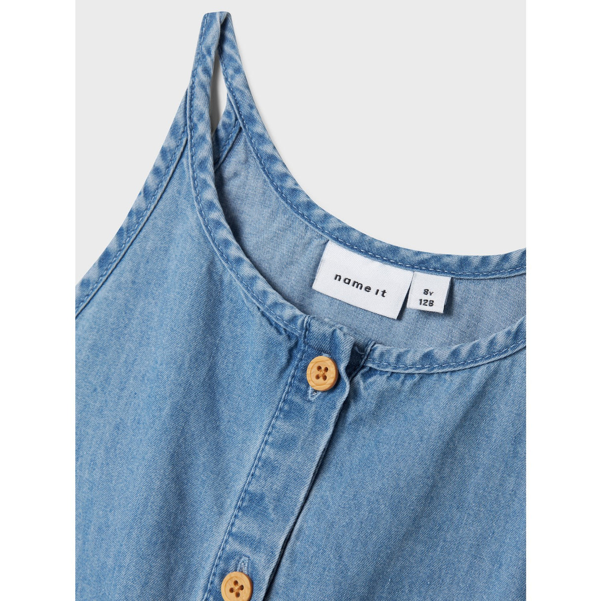 Name It Medium Blue Denim Joy Rem Denim Klänning