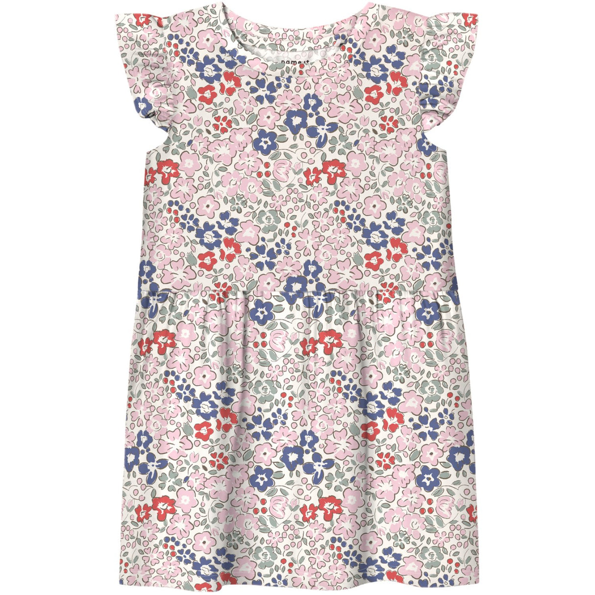 Name It Bright White Haile Keps Klänning