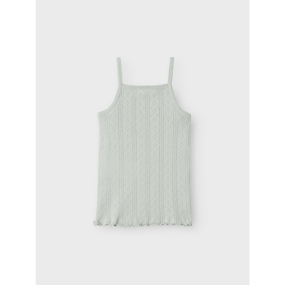 Name It Aqua Gray Jsilke Slim Rem Topp