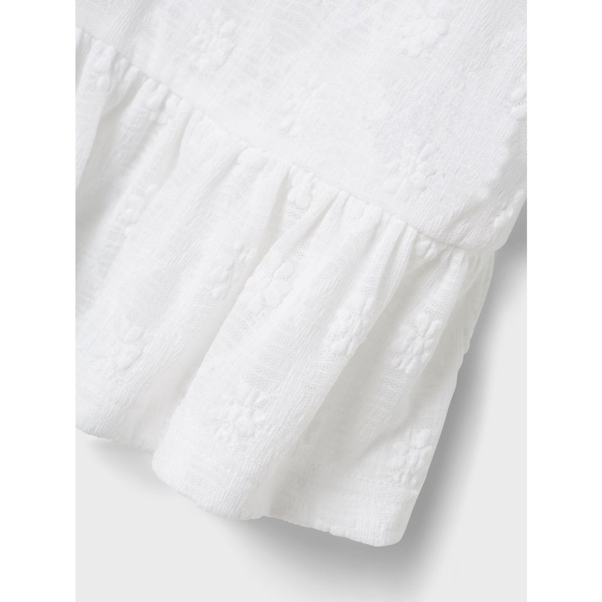 Name It Bright White Holo Kort Topp