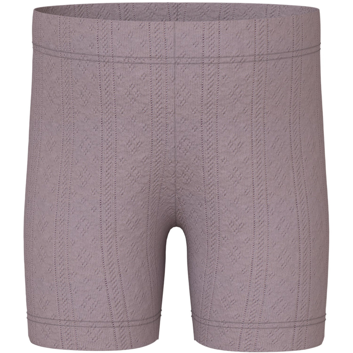 Name It Purple Dove Jsilke Slim Biker Shorts