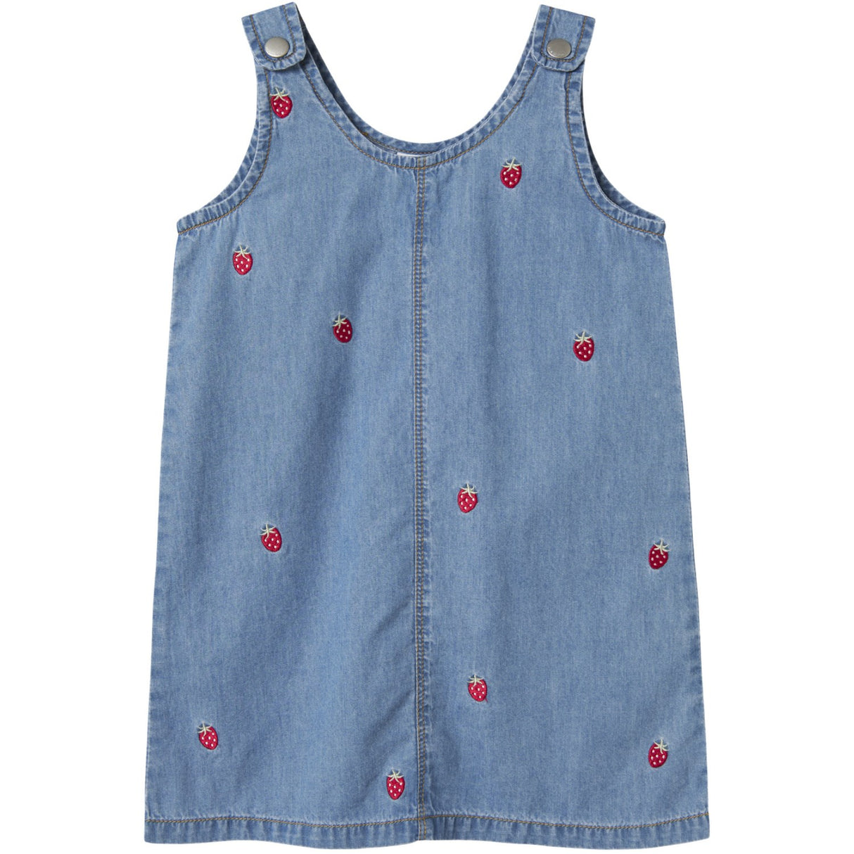 Name It Medium Blue Denim Lyda Denim Spencer Klänning