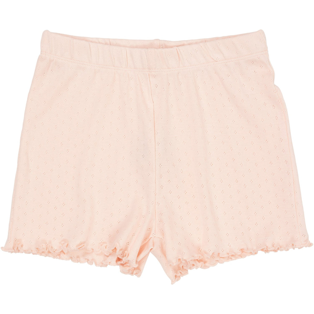 COPENHAGEN COLORS Dusty Rose Summer Pointelle Shorts