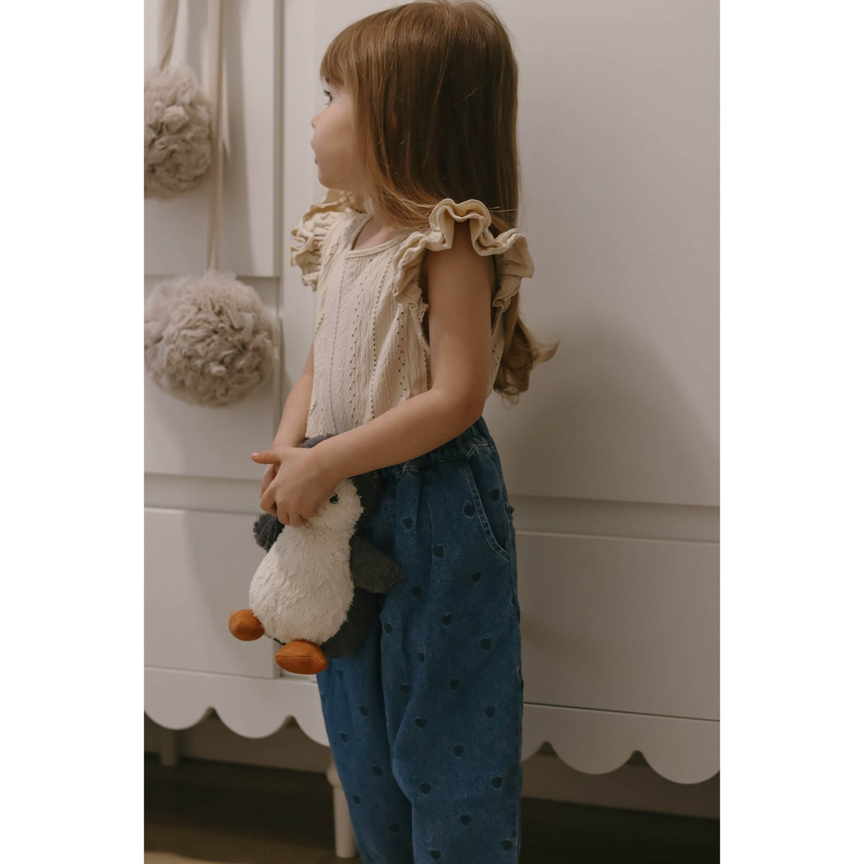 Fliink Light Denim Blue Donna Denim Byxor