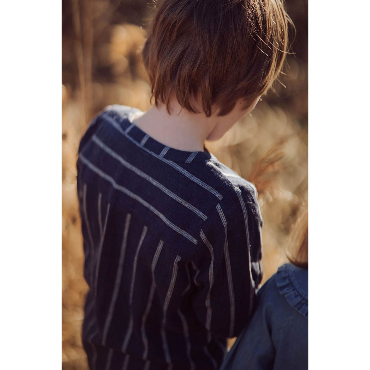 Fliink Insignia Blue / Sandshell Vira Ls Skjorta