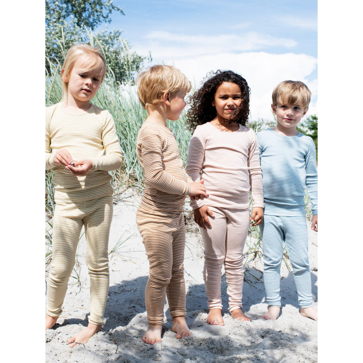 Serendipity Azur/Ecru Slim Blus Stripe