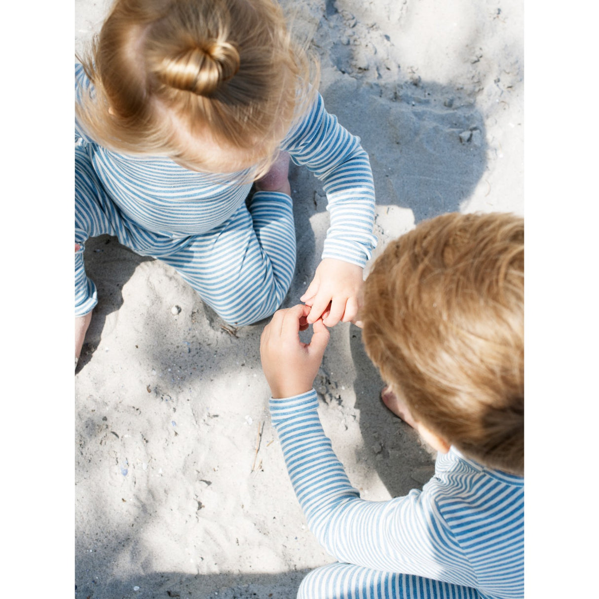 Serendipity Azur/Ecru Slim Blus Stripe