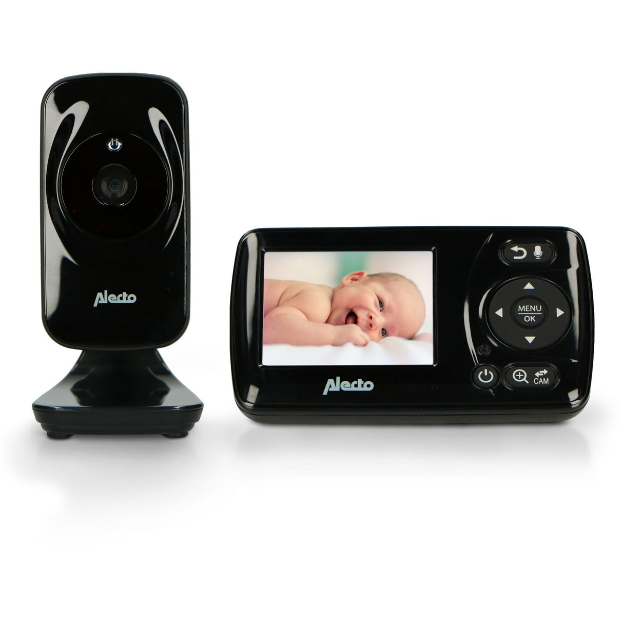 Alecto Baby Monitor Med 2,4 Inch Camera