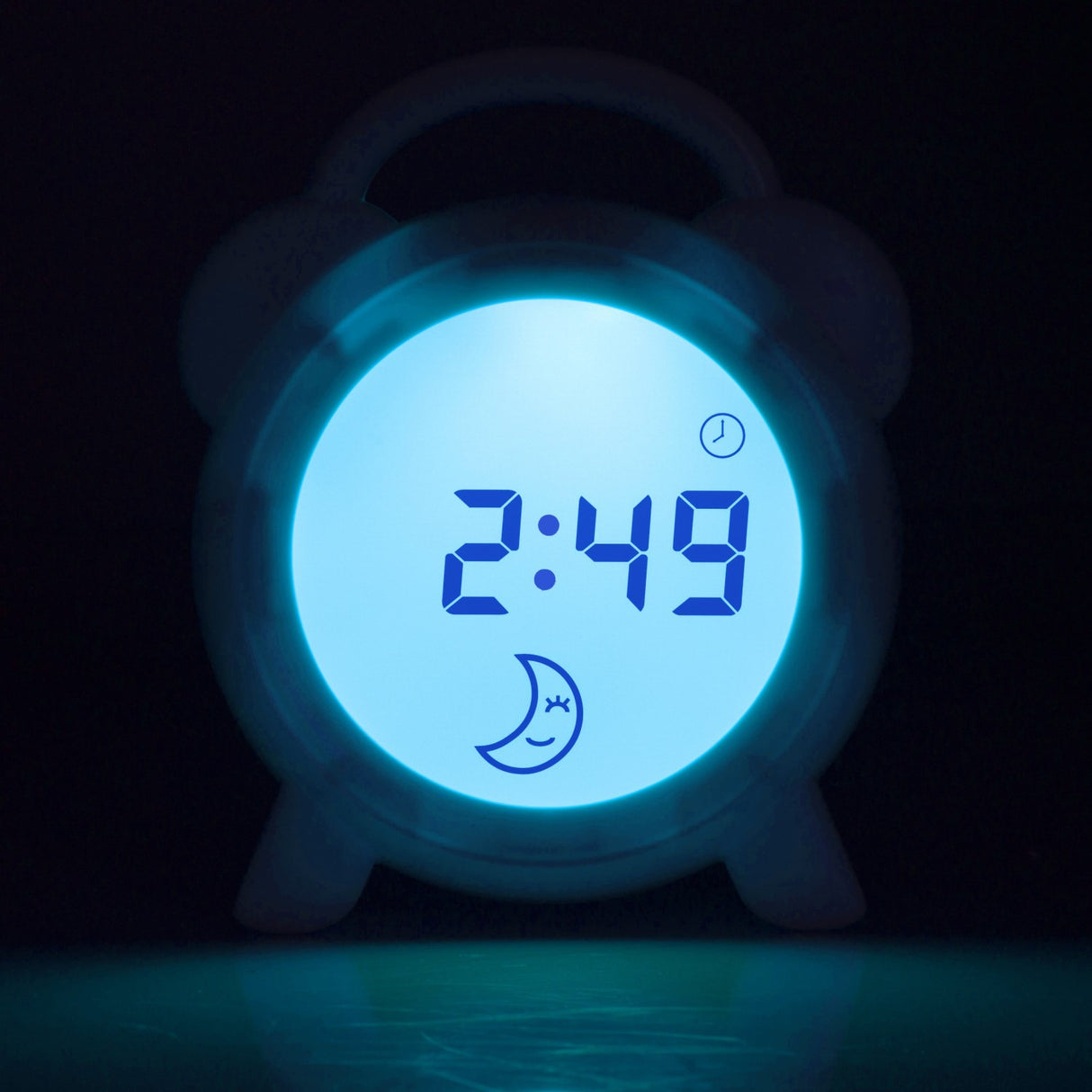 Alecto White Sleep Trainer, Night Light Och Alarm Clock