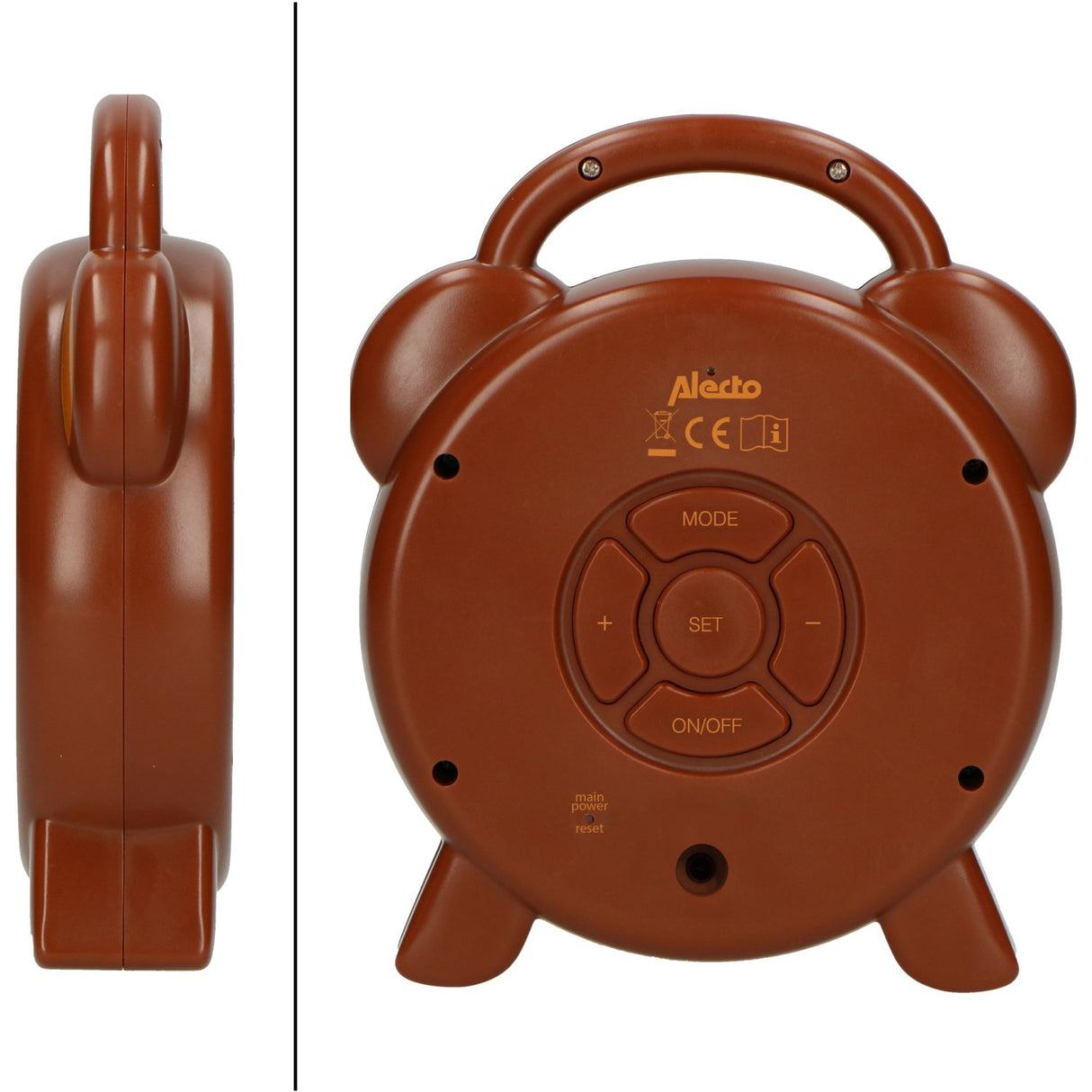 Alecto Monkey Sleep Trainer, Night Light Och Alarm Clock