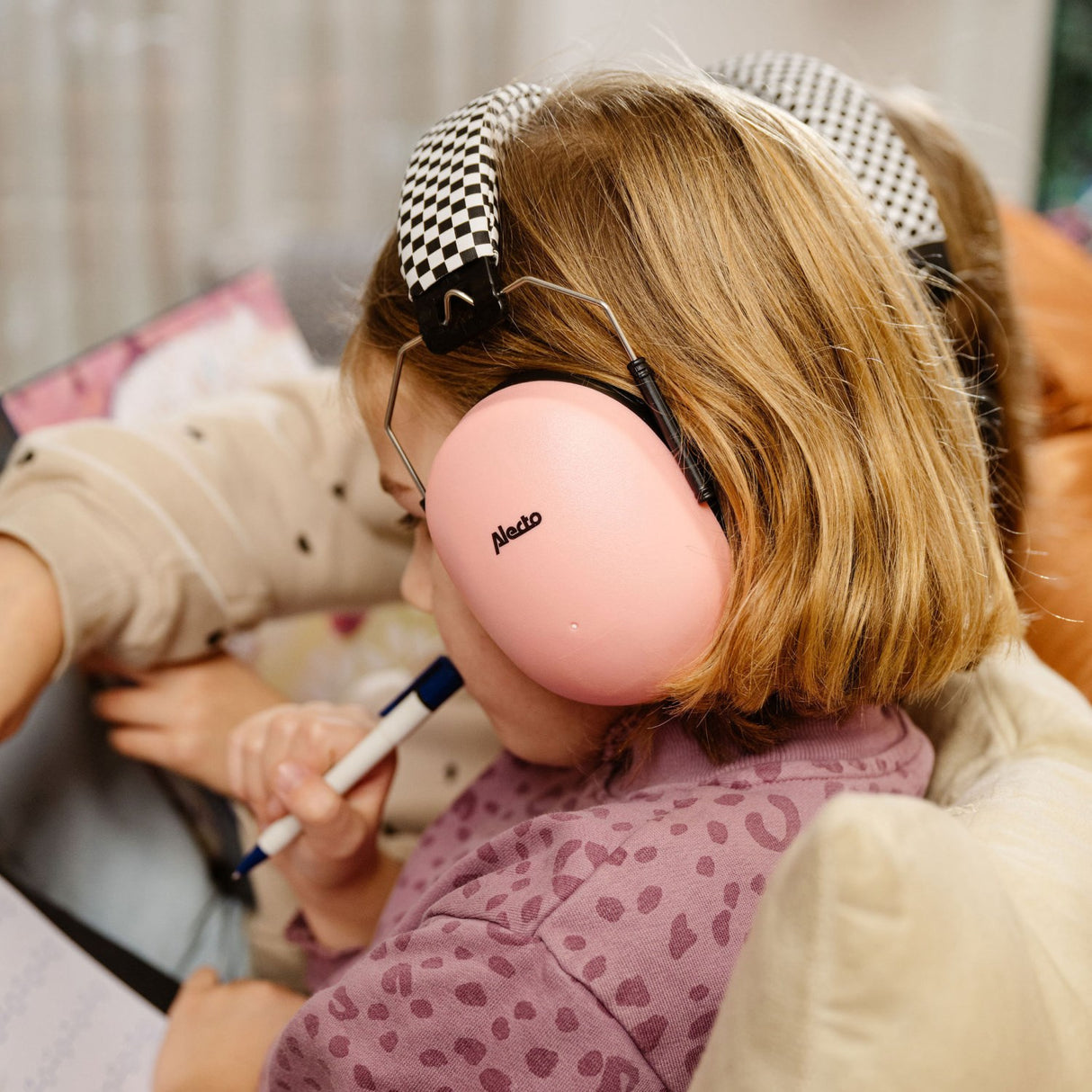 Alecto Pink Earmuffs For Babies Och Toddlers